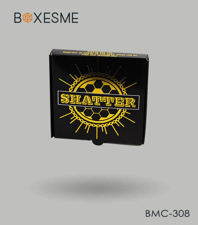 Cannabis shatter box packaging